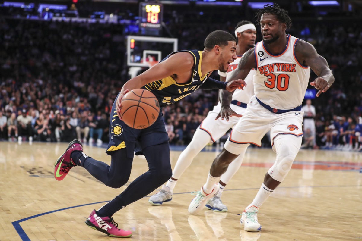 Tyrese Haliburton Indiana Pacers New York Knicks